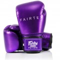 Fairtex BGV22 Боксерские Перчатки Тайский Бокс "Metallic" Пурпур
