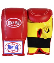 "Muay Thai" Снарядные Перчатки Тайский Бокс Красные	