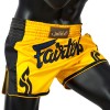 Fairtex BS1701 Шорты Тайский Бокс "Slim" Жёлтые