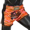 Fairtex BS1711 Шорты Тайский Бокс "Slim" Orange Camo