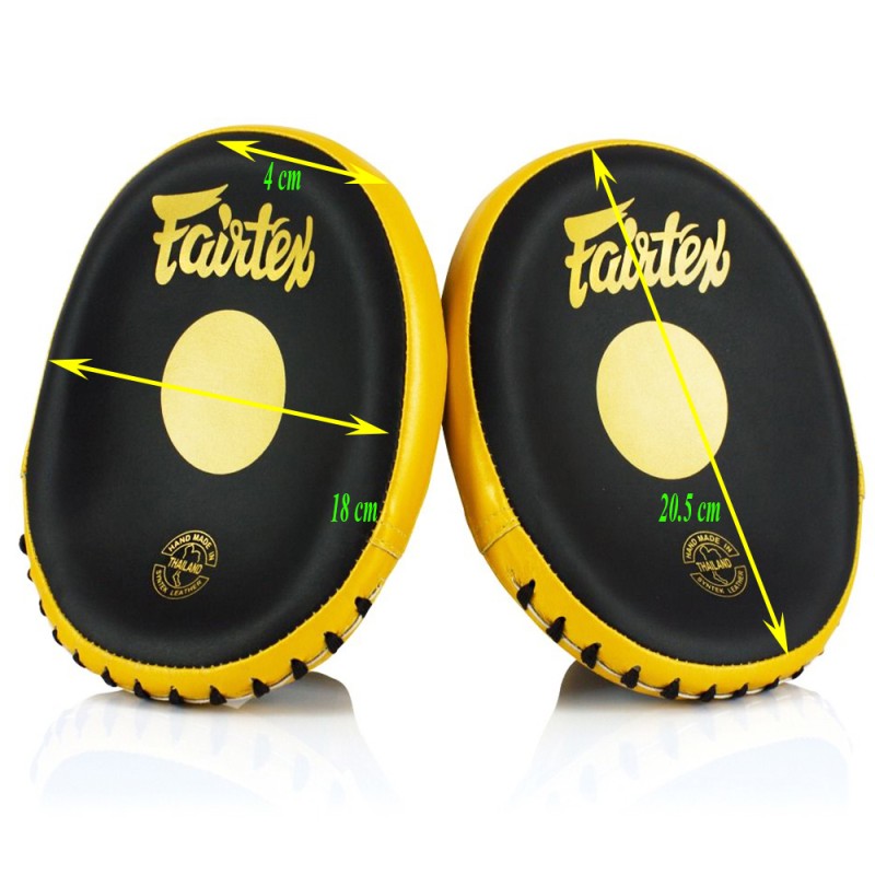 Fairtex FMV15 Лапы Боксерские Тайский Бокс "Speed Accuracy Focus Mitts"