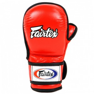FAIRTEX FGV15 СПАРРИНГОВЫЕ ПЕРЧАТКИ MMA КРАСНЫЕ
