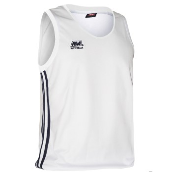 Nationman Майка Тайский Бокс Тренировочная Белая