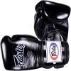 Fairtex BGV5 Боксерские Перчатки Тайский Бокс "Super Sparring" Черные	