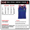 Twins Special TSL1 Майка Тайский бокс Стадион Лумпини Lumpinee Синяя