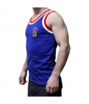 Twins Special TSL1 Майка Тайский бокс Стадион Лумпини Lumpinee Синяя