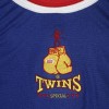 Twins Special TSL1 Майка Тайский бокс Стадион Лумпини Lumpinee Синяя