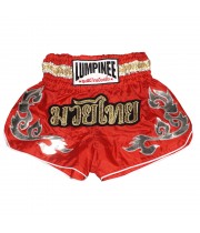 Детские шорты Lumpinee Тайский Бокс "Classic" Красные