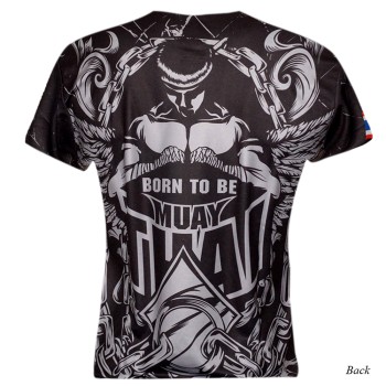 Born To Be PSBT-6014 Футболка Тайский Бокс Тренировочная Микрополиэстер