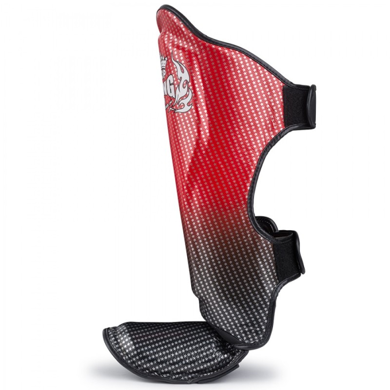 Детская Защита Голени Top King TKSGKC-01 "Super Star" Красный