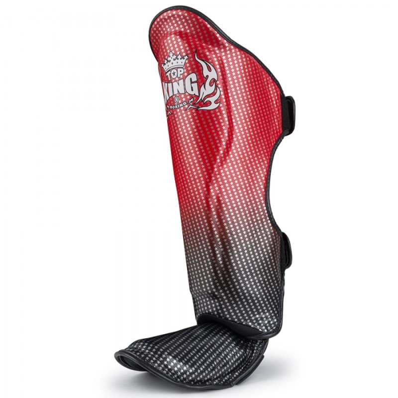 Детская Защита Голени Top King TKSGKC-01 "Super Star" Красный