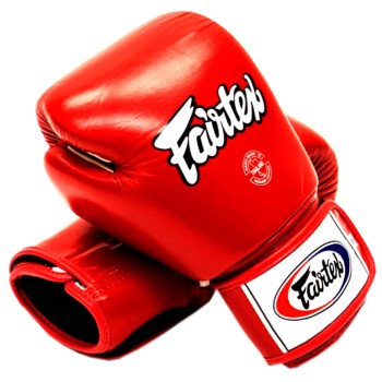 Детские Боксерские Перчатки Fairtex BGV1 Тайский Бокс Красные