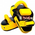 Twins Special KPL11 Тайские Пады Гнутые Липучка Тайский Бокс "Curved Leaf Kick" 