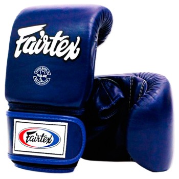 Fairtex TGO3 Снарядные Перчатки Открытый Большой Палец Синие