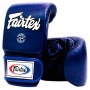 Fairtex TGO3 Снарядные Перчатки Открытый Большой Палец Синие