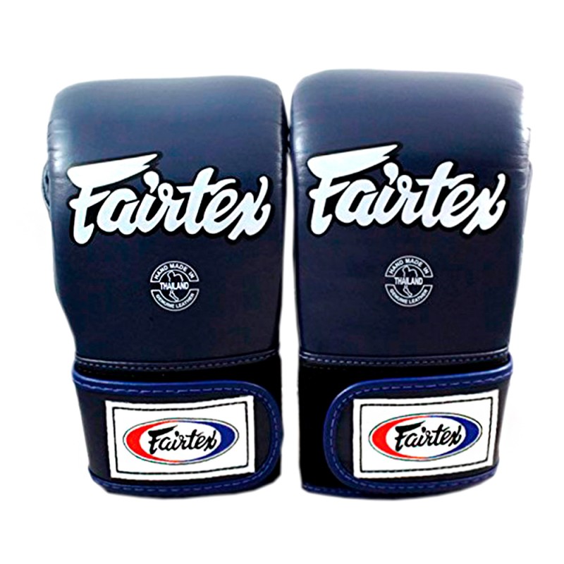 Fairtex TGO3 Снарядные Перчатки Открытый Большой Палец Синие