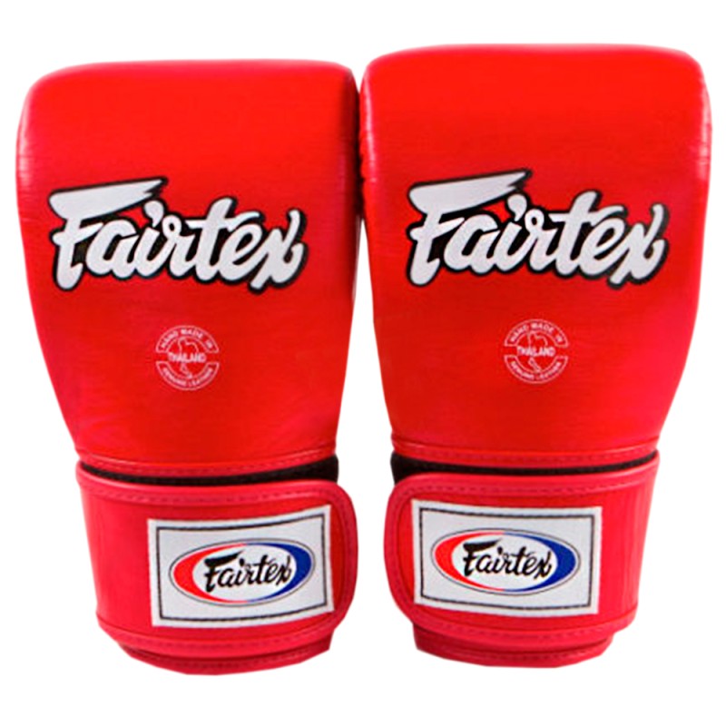 Fairtex TGT7 Снарядные Перчатки Закрытый Большой Палец Красные