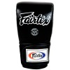 Fairtex TGO3 Снарядные Перчатки Открытый Большой Палец Черные