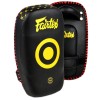 Fairtex KPLC6 Пады Тайский Бокс "Small Microfiber Curved Kick Pads" Облегченные Микрофибра