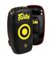 Fairtex KPLC6 Пады Тайский Бокс "Small Microfiber Curved Kick Pads" Облегченные Микрофибра