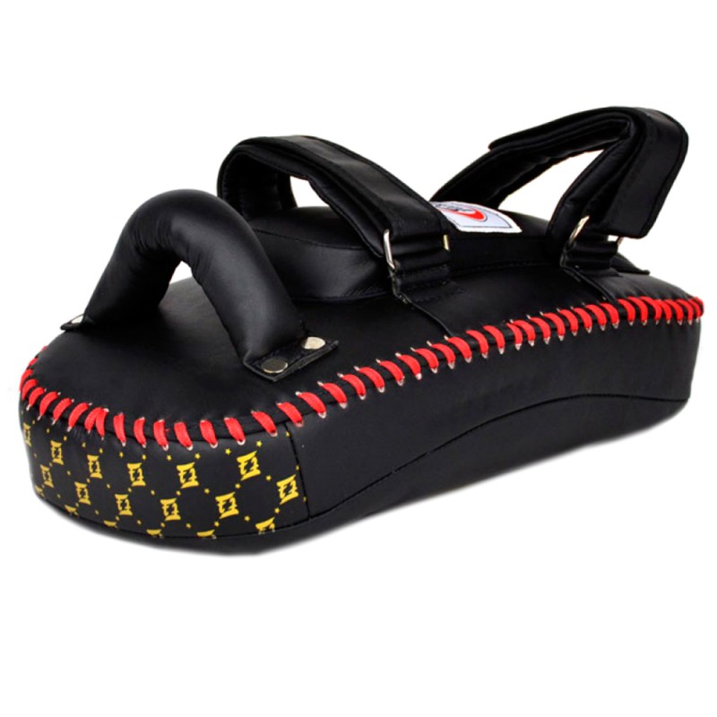 Fairtex KPLC5 Пады Тайский Бокс "Standart Microfiber Curved Kick Pads" Облегченные Микрофибра
