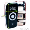 Fairtex KPLC2 Пады Тайский Бокс "Standart Curved Kick Pads" Черно-Белый