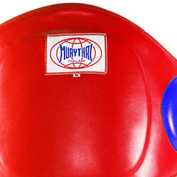 "Muay Thai" Пояс Тренера Тайский Бокс Липучка Красный