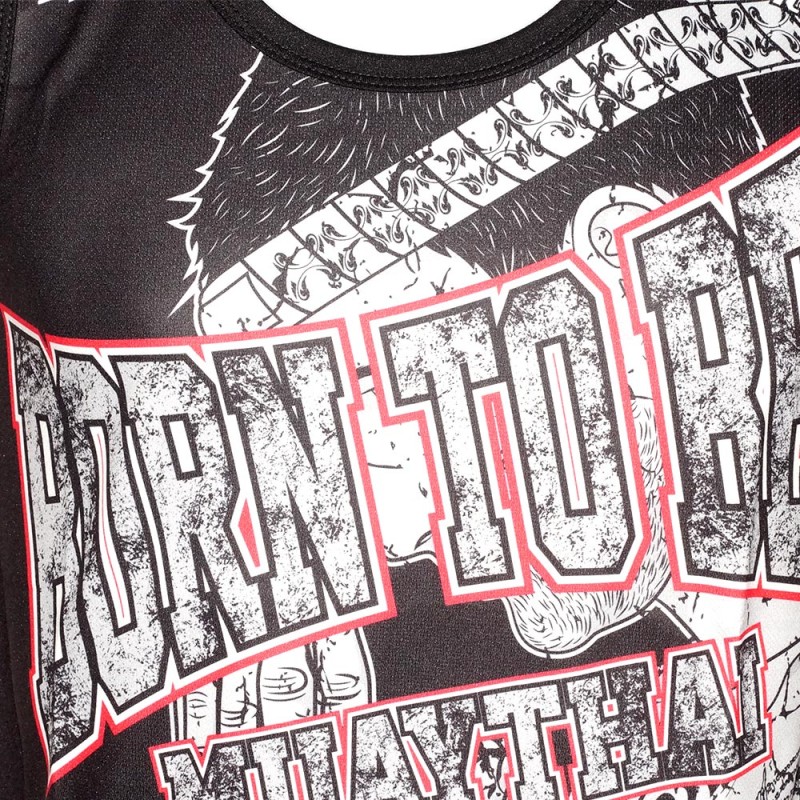 Born To Be SVBT-02 Майка Тайский Бокс Тренировочная Микрополиэстер