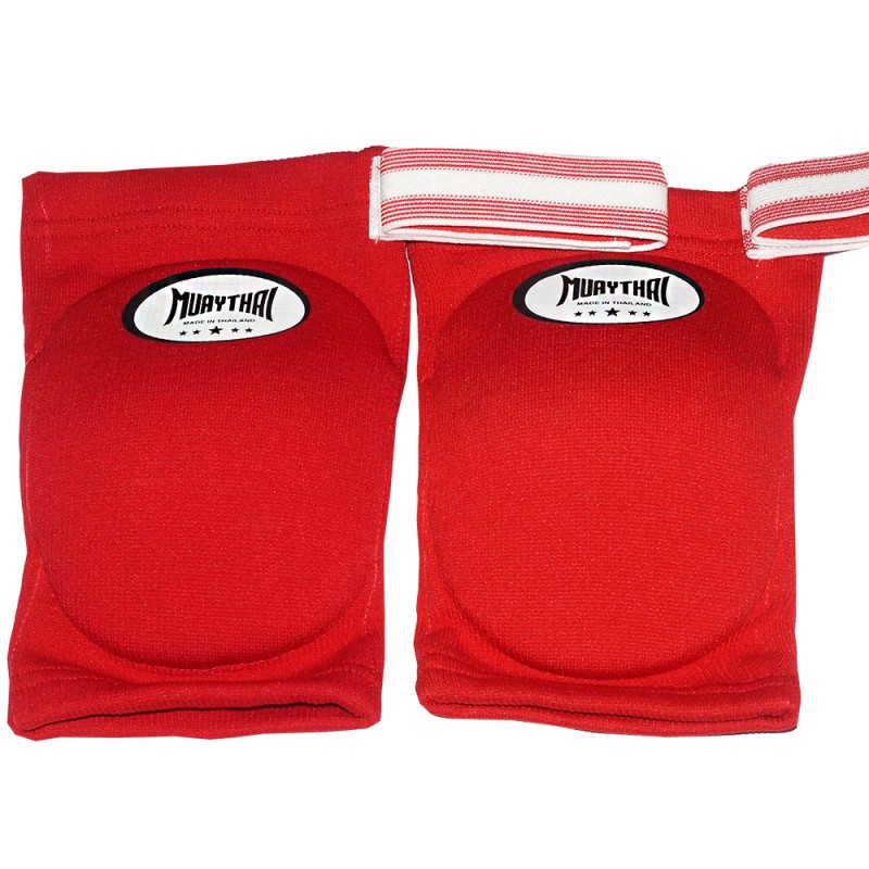 "Muay Thai" Налокотники Тайский Бокс Красные