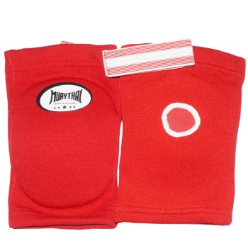 "Muay Thai" Налокотники Тайский Бокс Красные