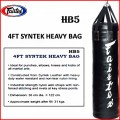 Fairtex HB5 Мешок Боксерский Тайский Бокс "4FT Syntek Heavy Bag" Черный