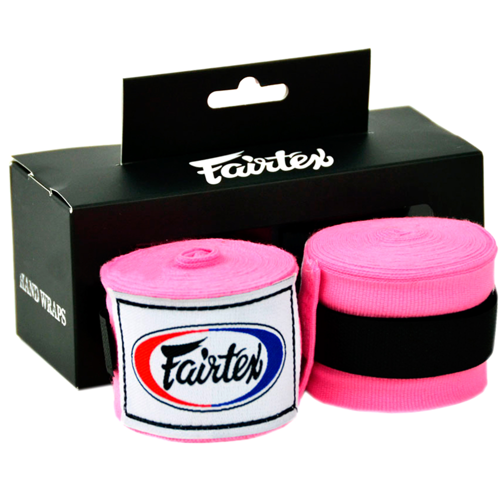 Боксерские бинты Fairtex HW-2 Pink