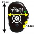 Fairtex FMV11 Лапы Боксерские Тайский Бокс "Aero Focus"