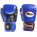 Twins Special BGVL3-2T Боксерские Перчатки Тайский Бокс Сине-Черные