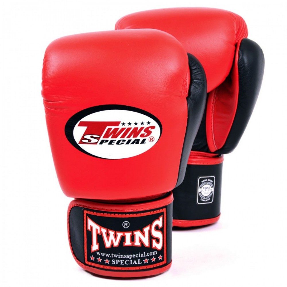Боксерские перчатки TWINS BGVL-3T Red-Black