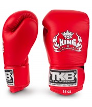 Top King "Ultimate" Боксерские Перчатки Тайский Бокс Красные