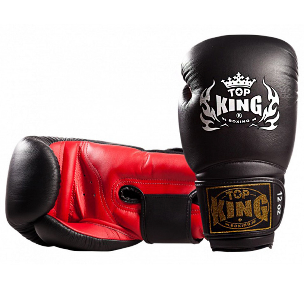 Боксерские перчатки TOP KING TKBGSV "SUPER" Black