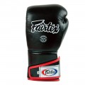 Fairtex BGV6 Боксерские Перчатки Тайский Бокс "Stylish Angular Sparring" Черно-Красно-Белые