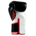 Fairtex BGV6 Боксерские Перчатки Тайский Бокс "Stylish Angular Sparring" Черно-Красно-Белые