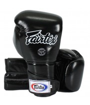 Fairtex BGV6 Боксерские Перчатки Тайский Бокс "Stylish Angular Sparring" Черные