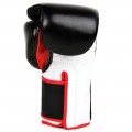 Fairtex BGV5 Боксерские Перчатки Тайский Бокс "Super Sparring" Черно-Бело-Красные