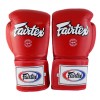Fairtex BGV5 Боксерские Перчатки Тайский Бокс "Super Sparring" Красно-Черные