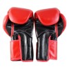 Fairtex BGV5 Боксерские Перчатки Тайский Бокс "Super Sparring" Красно-Черные