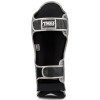 Top King TKSGSS-02 Защита Голени Тайский Бокс "Super Snake" Серебро (Черное)