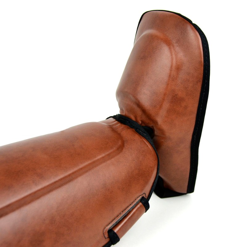 Fairtex SP8 Защита Голени "Ultimate" Коричневый