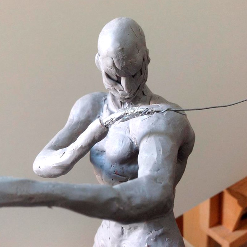 Human FIght Футболка Тайский Бокс Органический Хлопок HN-139