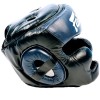 Fairtex HG13 Боксерский Шлем Тайский Бокс "Diagonal Vision Sparring" Черно-Синий