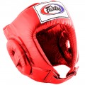 Боксерский шлем Fairtex HG1 Красный