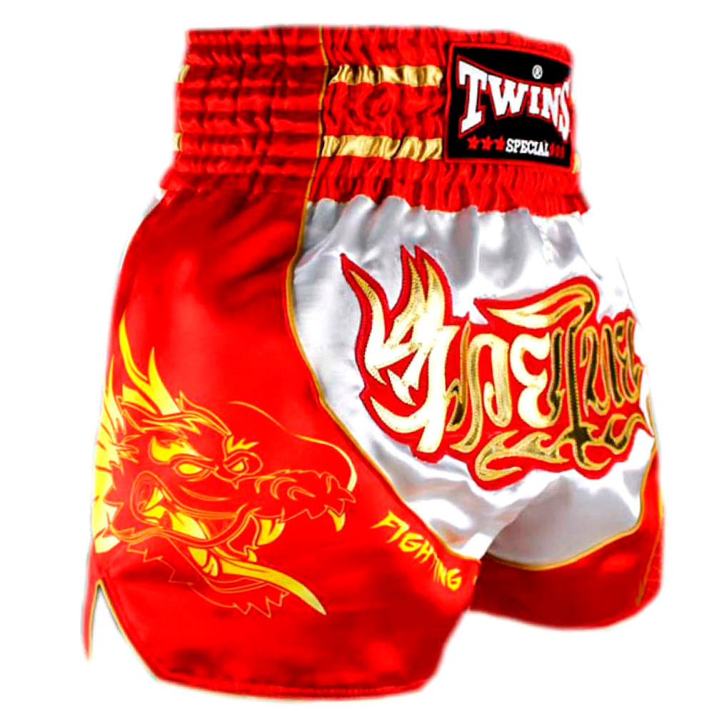 Заказать шорты для тайского бокса Twins Special Dragon Red