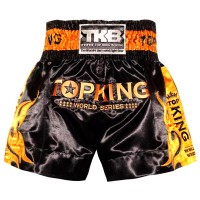 Top King Шорты Тайский Бокс "World Series" Черные